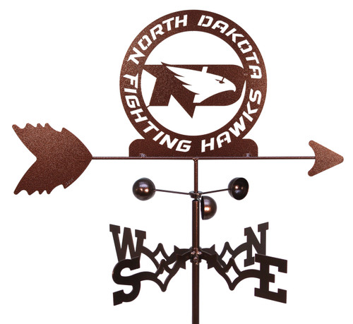 North Dakota Fighting Hawks Weathervane