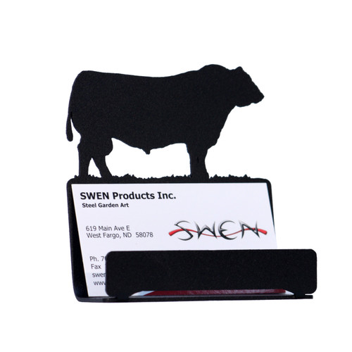 BULL COW Business Card Holder