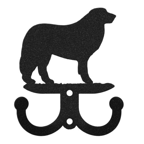 GREAT PYRENEES Dog Metal Wall Leash Holder Coat Hooks