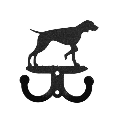 VIZSLA Dog Metal Wall Leash Holder Coat Hooks