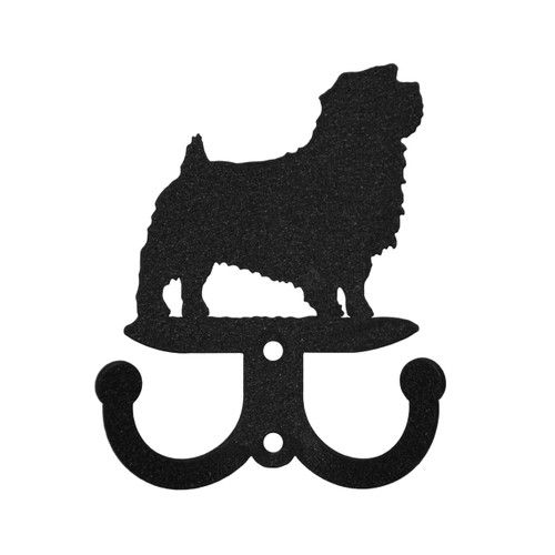 NORFOLK TERRIER Dog Metal Wall Leash Holder Coat Hooks