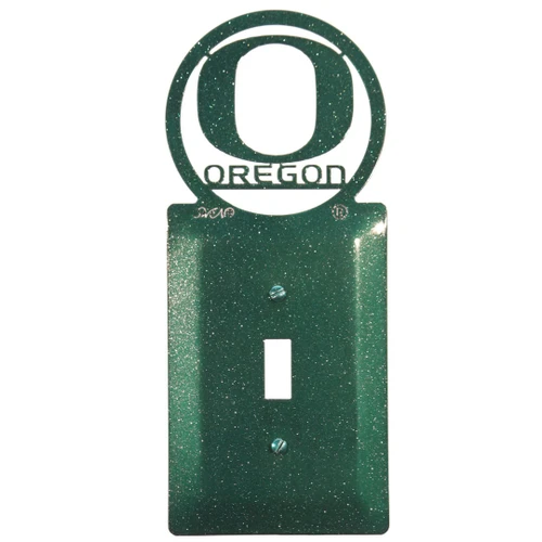 OREGON DUCKS Collegiate Metal Plate Cover