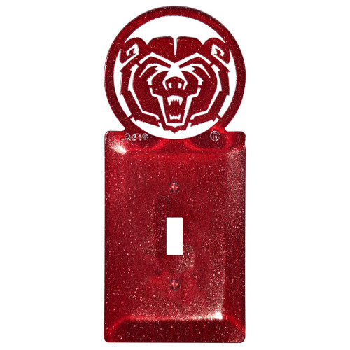 MISSOURI STATE BEARS Collegiate Metal Plate Cover