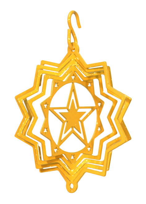 STAR Tini Swirly Metal Christmas Tree Ornament