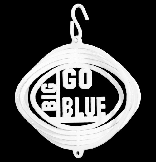 KENTUCKY WILDCATS Tini Swirly Metal Collegiate Christmas Tree Ornament