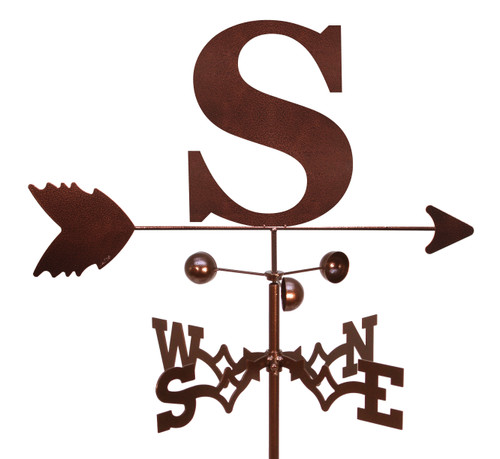 MONOGRAM LETTER Weathervane
