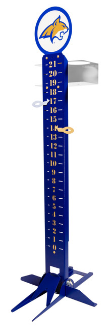 MONTANA STATE BOBCATS Steel Metal Lawn Scoreboard Yard Score Keeper 
