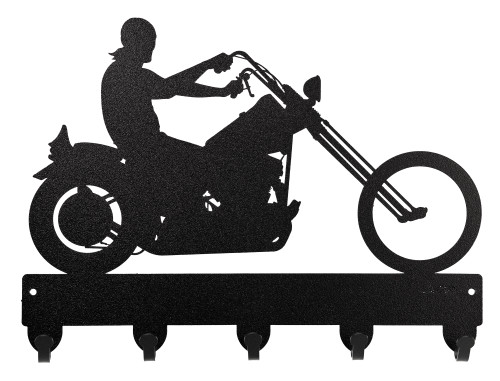 EASY RIDER MOTORCYCLE Metal Key Chain Holder Hanger
