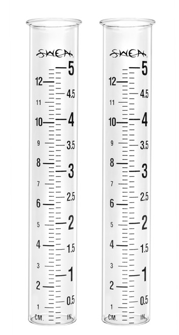 Two Pack Rain Gauge Vials