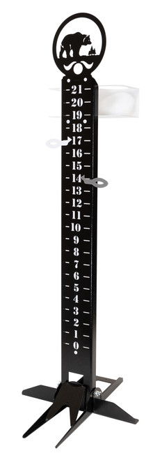 BEAR Steel Metal Lawn Scoreboard Yard Score Keeper