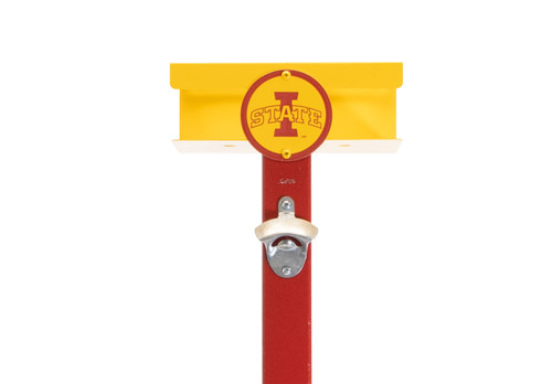 IOWA STATE "I STATE" Collegiate Metal Drink Stand