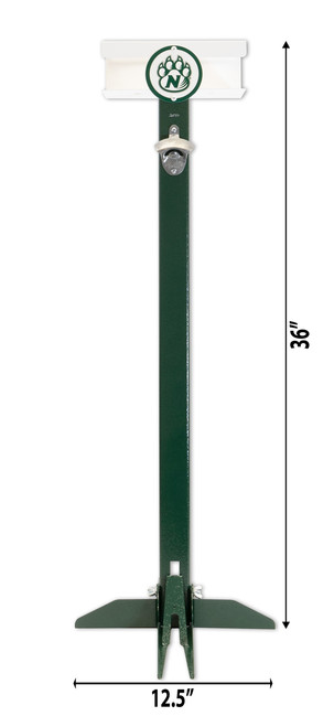 NORTHWEST MISSOURI BEARCATS Collegiate Metal Drink Stand Dimensions