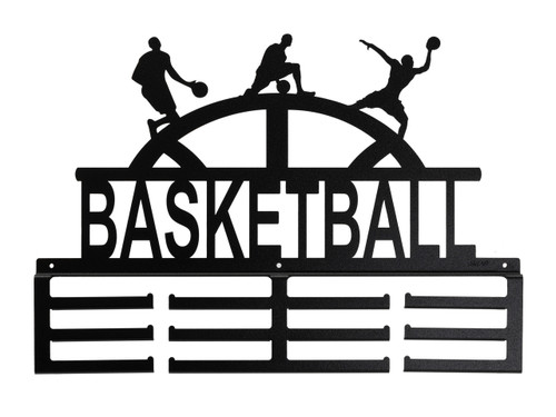 Basketball Steel Medal Ribbon Holder
