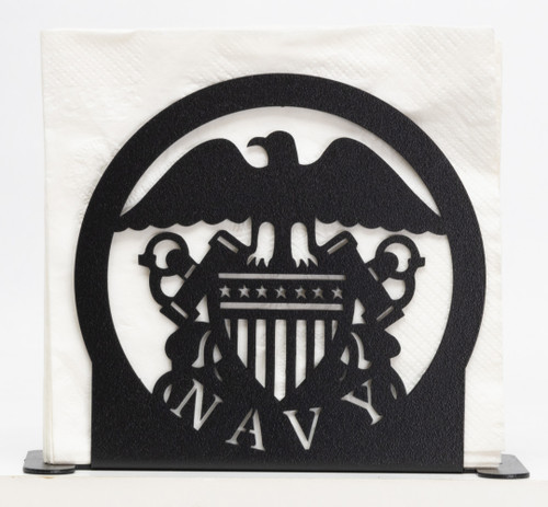 US NAVY Metal Letter Holder Napkin Holder