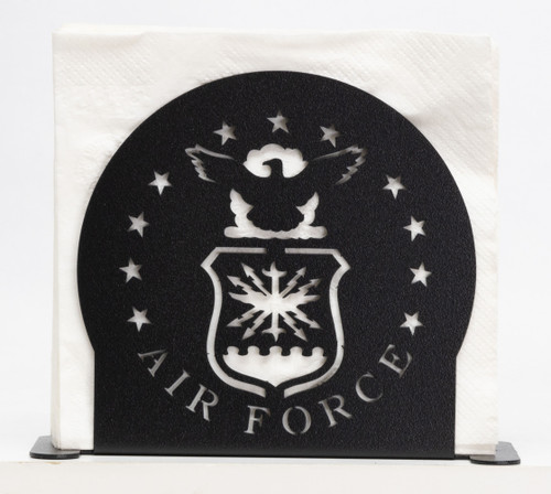 US AIR FORCE Metal Letter Holder Napkin Holder