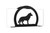 SIBERIAN HUSKY Dog Metal Letter Holder Napkin Holder