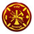 24" FIRE RESCUE Scenic Metal Wall Art Decor
