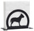 AMERICAN STAFFORD / PIT BULL Dog Metal Letter Holder Napkin Holder