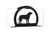 CHESAPEAKE BAY Dog Metal Letter Holder Napkin Holder