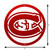 12" SAINT CLOUD ST STATE HUSKIES Collegiate Logo Metal Wall Art Decor Dimensions