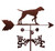 English Pointer Dog Weathervane