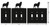 AUSTRALIAN SHEPHERD Dog Metal Plate Cover Dimensions