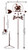 Headless Hunter Halloween Weathervane Dimensions
