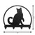 CAT Metal Key Chain Holder Hanger Dimensions