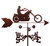 Motorcycle Easy Rider Weathervane