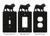 ENGLISH BULLDOG Plate Cover Dog Metal Plate Cover Description