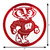24" WISCONSIN BADGERS Collegiate Logo Metal Wall Art Decor Dimensions