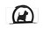 WESTIE TERRIER Dog Metal Letter Holder Napkin Holder
