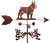 French Bulldog Weathervane