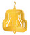 MINNESOTA GOPHERS Tini Swirly Metal Collegiate Christmas Tree Ornament