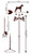 Basenji Dog Weathervane Dimensions