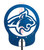 MONTANA STATE BOBCATS Metal Steel Rain Gauge