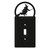 WITCH HALLOWEEN Metal Plate Cover