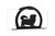 TIBETAN SPANIEL Dog Metal Letter Holder Napkin Holder