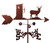 Deer Buck Hunter Weathervane
