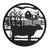 24" FARM MEAT COW Scenic Metal Wall Art Decor