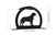 BULL MASTIFF Dog Metal Letter Holder Napkin Holder Dimensions