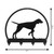 ENGLISH POINTER Dog Metal Key Chain Holder Hanger Dimensions