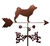 Shiba Inu Dog Weathervane