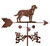 Labrador Dog Weathervane
