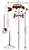 SCHOOL BUS Weathervane Dimensions