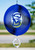 CREIGHTON BLUEJAYS Collegiate Swirly Metal Wind Spinner