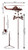 Cobra Helicopter Weathervane Dimensions