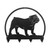 ENGLISH BULLDOG Metal Key Chain Holder Hanger