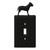 AMERICAN STAFFORD PIT BULL Dog Metal Plate Cover