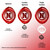 NEBRASKA HUSKERS Collegiate Swirly Metal Wind Spinner